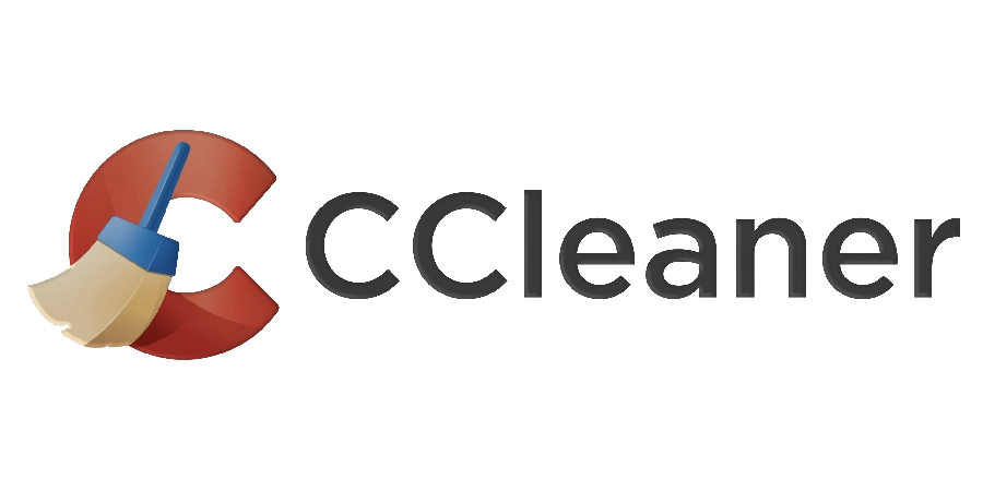 CCleaner logo.